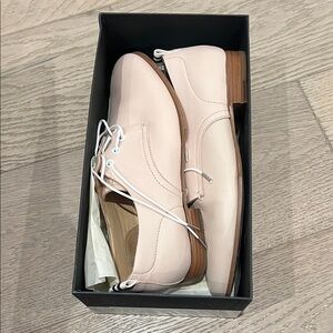 Rag & Bone Blush Pink Women's Lace-Up Loafers